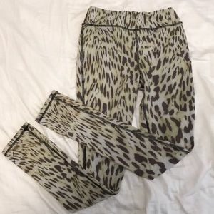 Leopard spandex leggings
